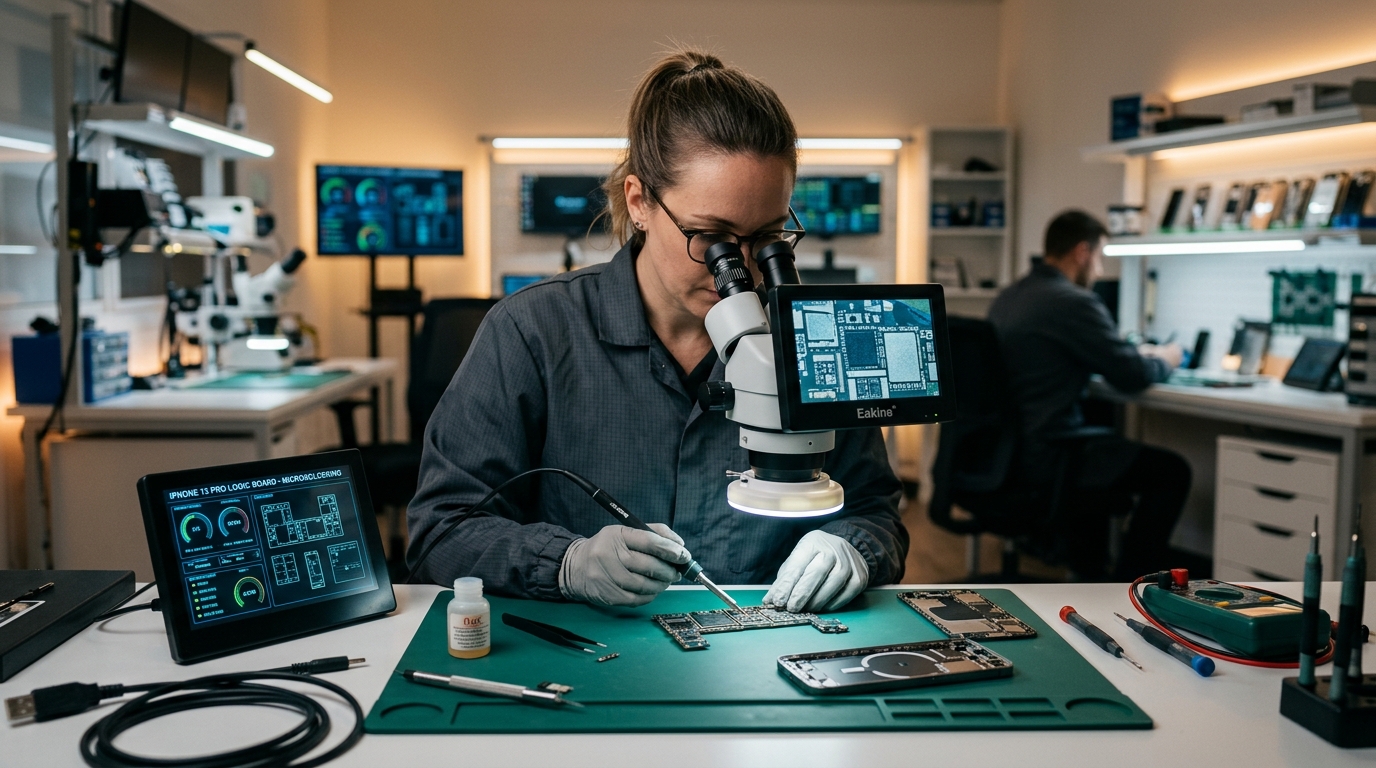 İletişim Dünyası Canlı Teknik Servis Laboratuvarı